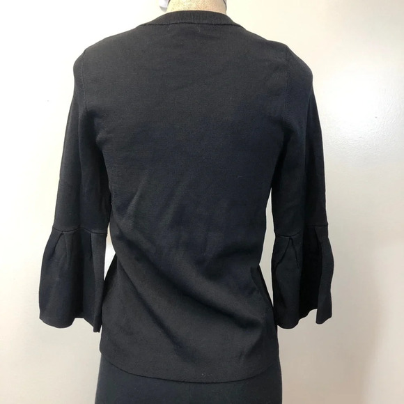 H&m black sweater w bell sleeves - Picture 2 of 5